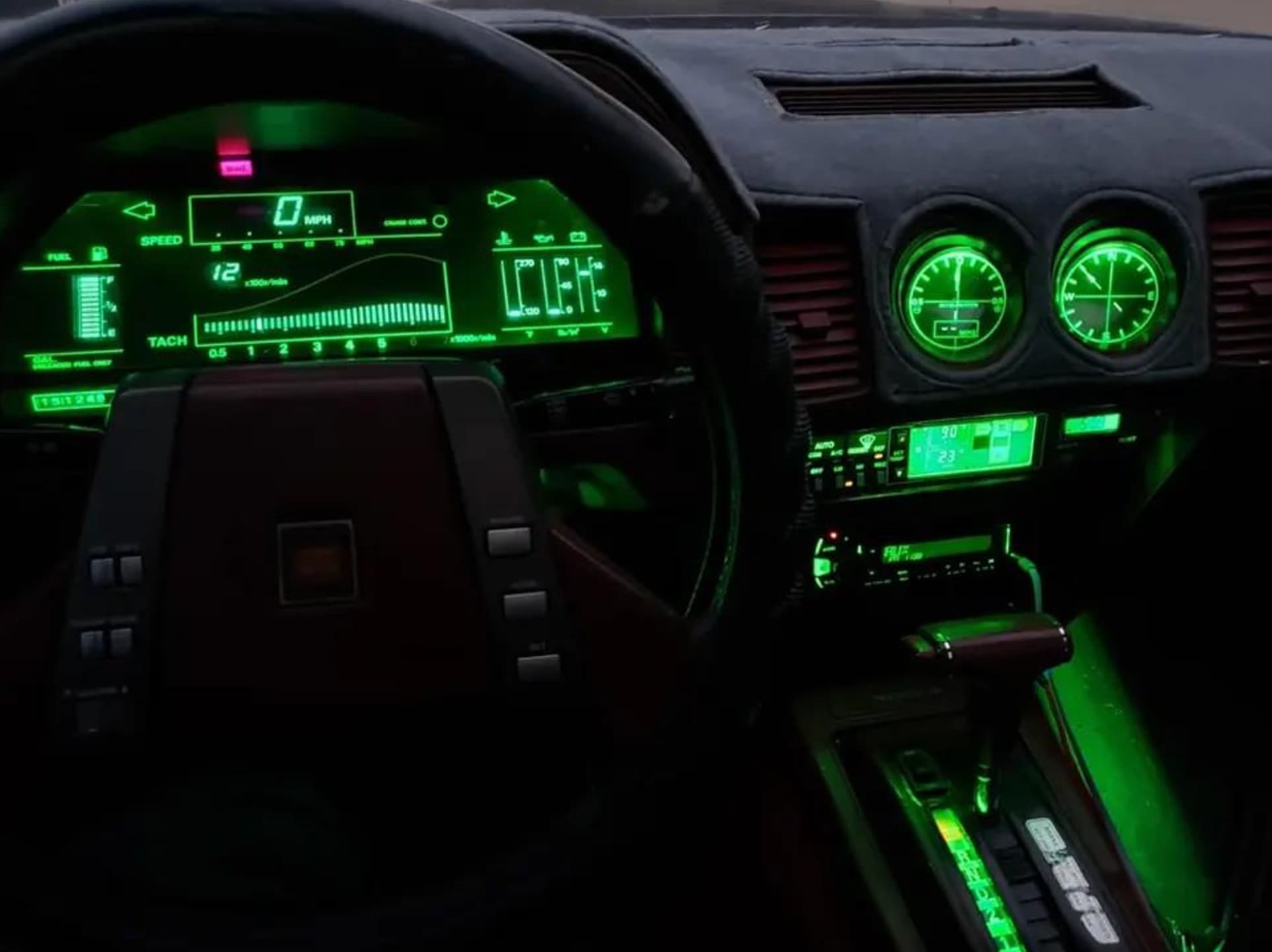 nissan 300zx dash - Full Only 1511 240 Speed 12 Tach 0.5 x300xs Mph Lic Lehe 1000 T H 90 23